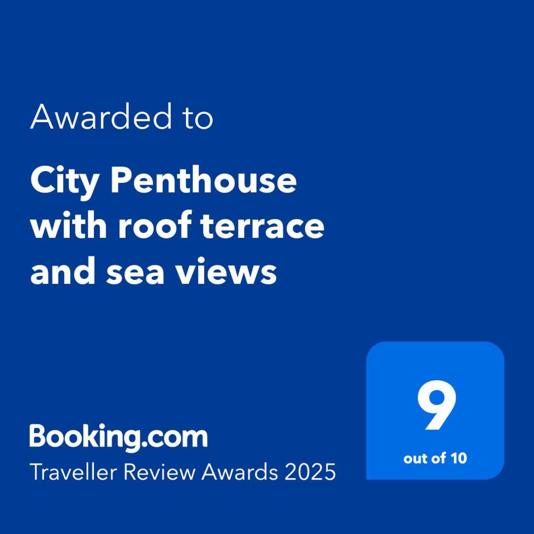 City Penthouse With Roof Terrace And Sea Views Valletta Zewnętrze zdjęcie
