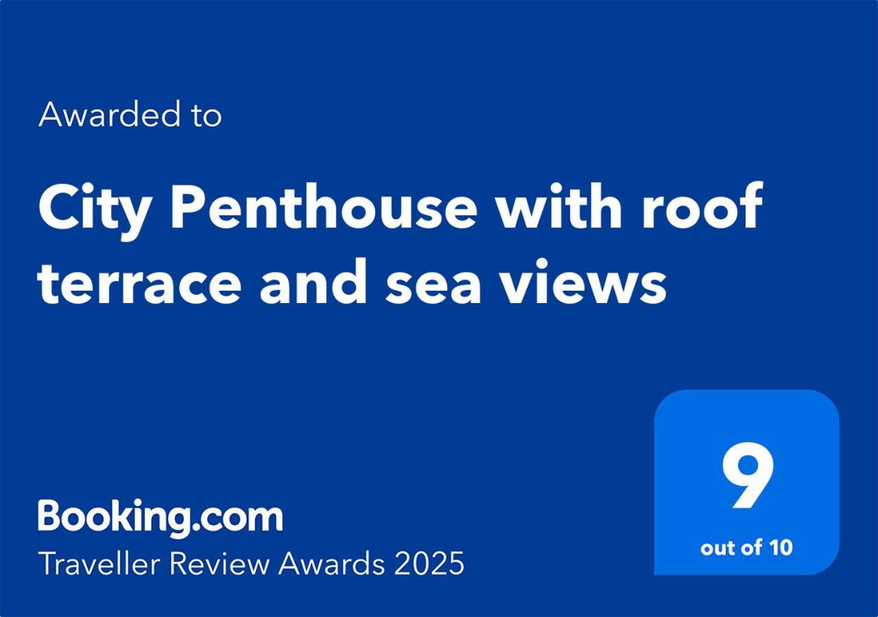 City Penthouse With Roof Terrace And Sea Views Valletta Zewnętrze zdjęcie